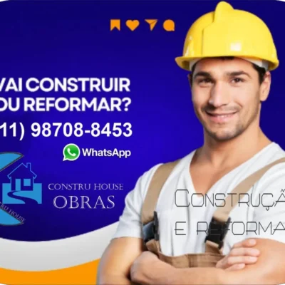 Empresa de construção e reforma residencial Construhouse Obras